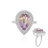 Anahi Ametrine Silver Ring
