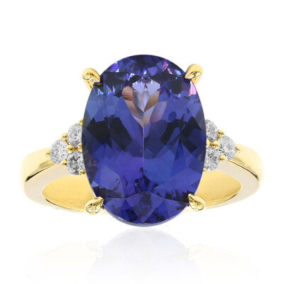 18K AAA Tanzanite Gold Ring (CIRARI)