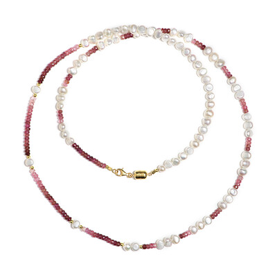 Keshi pearl Silver Necklace