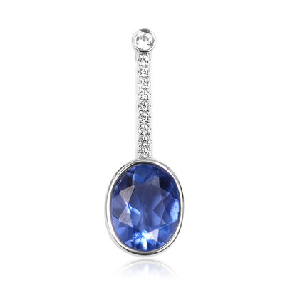 Colour Change Fluorite Silver Pendant (MONOSONO COLLECTION)