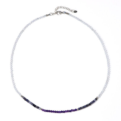Zircon Silver Necklace