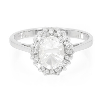 Petalite Silver Ring