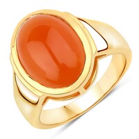 Carnelian Silver Ring