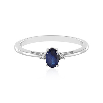 Madagascar Blue Sapphire Silver Ring