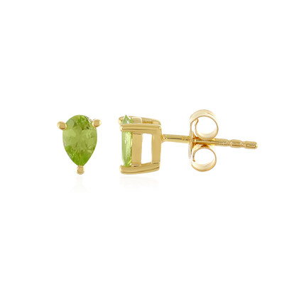Peridot Silver Earrings
