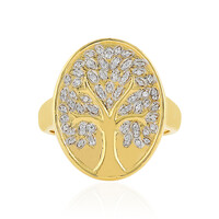 Zircon Silver Ring