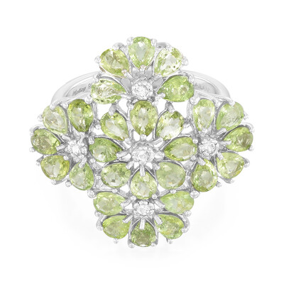 Paraiba Tourmaline Silver Ring