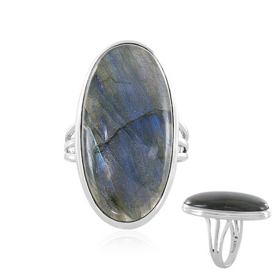 Labradorite Silver Ring