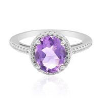 Amethyst Silver Ring