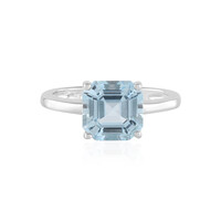 Sky Blue Topaz Silver Ring