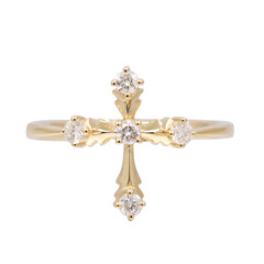 14K I1 (H) Diamond Gold Ring (CIRARI)