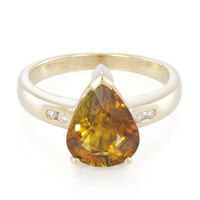 9K Cuprian Tourmaline Gold Ring