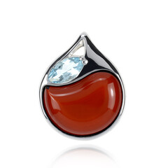 Baltic Amber Silver Pendant