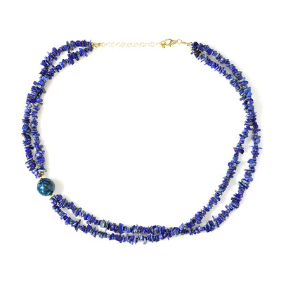 Chrysokolla Silver Necklace