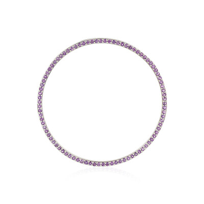 Amethyst Silver Pendant (MONOSONO COLLECTION)