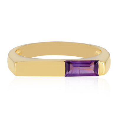 Zambian Amethyst Silver Ring