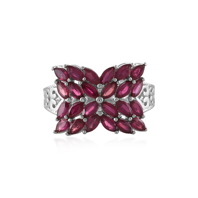 Madagascar Ruby Silver Ring
