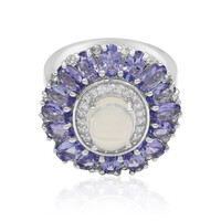Welo Opal Silver Ring