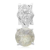 Romanian Spectrolite Silver Pendant