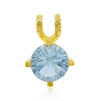 9K Sky Blue Topaz Gold Pendant (Adela Gold)