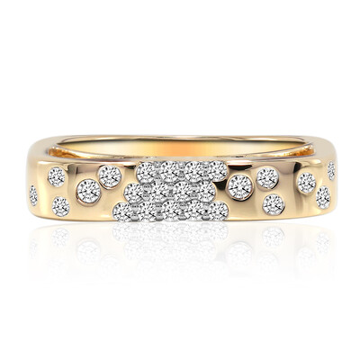 9K SI1 (G) Diamond Gold Ring (Annette)