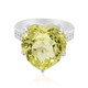 Ouro Verde Quartz Silver Ring (Tenner Diniz)