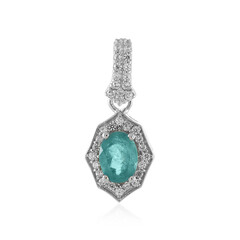 Grandidierite Silver Pendant