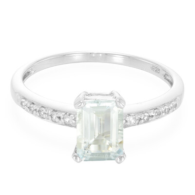 Brazilian Aquamarine Silver Ring