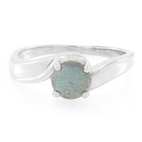 Romanian Spectrolite Silver Ring