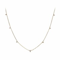 10K SI1 (H) Diamond Gold Necklace