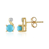Turquoise Silver Earrings