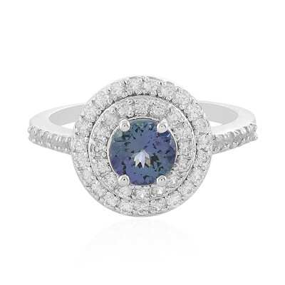 Tanzanite Silver Ring