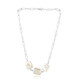 White Freshwater Pearl Silver Necklace (TPC)