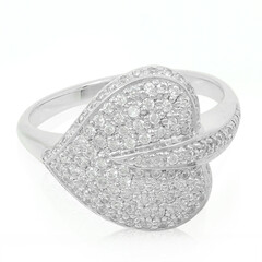 Zircon Silver Ring