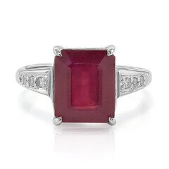 Madagascar Ruby Silver Ring