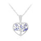Tanzanite Silver Necklace