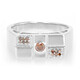 Fancy Diamond Silver Ring