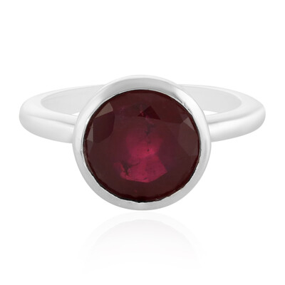 Madagascar Ruby Silver Ring