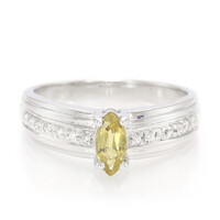 Cuprian Tourmaline Silver Ring