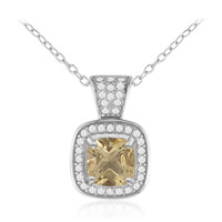 Citrine Silver Necklace
