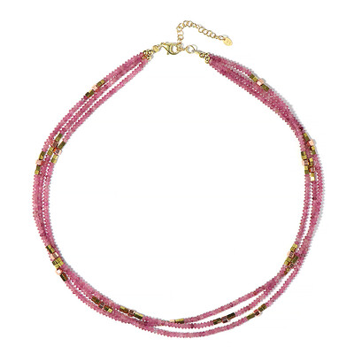 Rose Hematite Silver Necklace