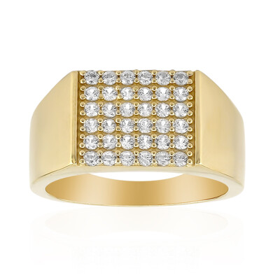 Zircon Silver Ring (M de Luca)