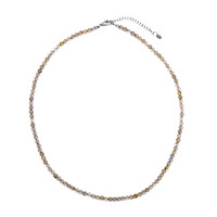 Rutile Quartz Silver Necklace
