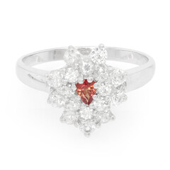 Tanzanian Ruby Silver Ring