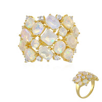Welo Opal Silver Ring