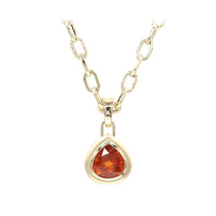 14K Spessartite Gold Necklace (CIRARI)