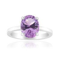 Bolivian Amethyst Silver Ring