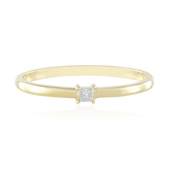 9K SI2 (H) Diamond Gold Ring
