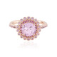 Kunzite Silver Ring (Adela Silber)