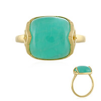 Amazonite Silver Ring